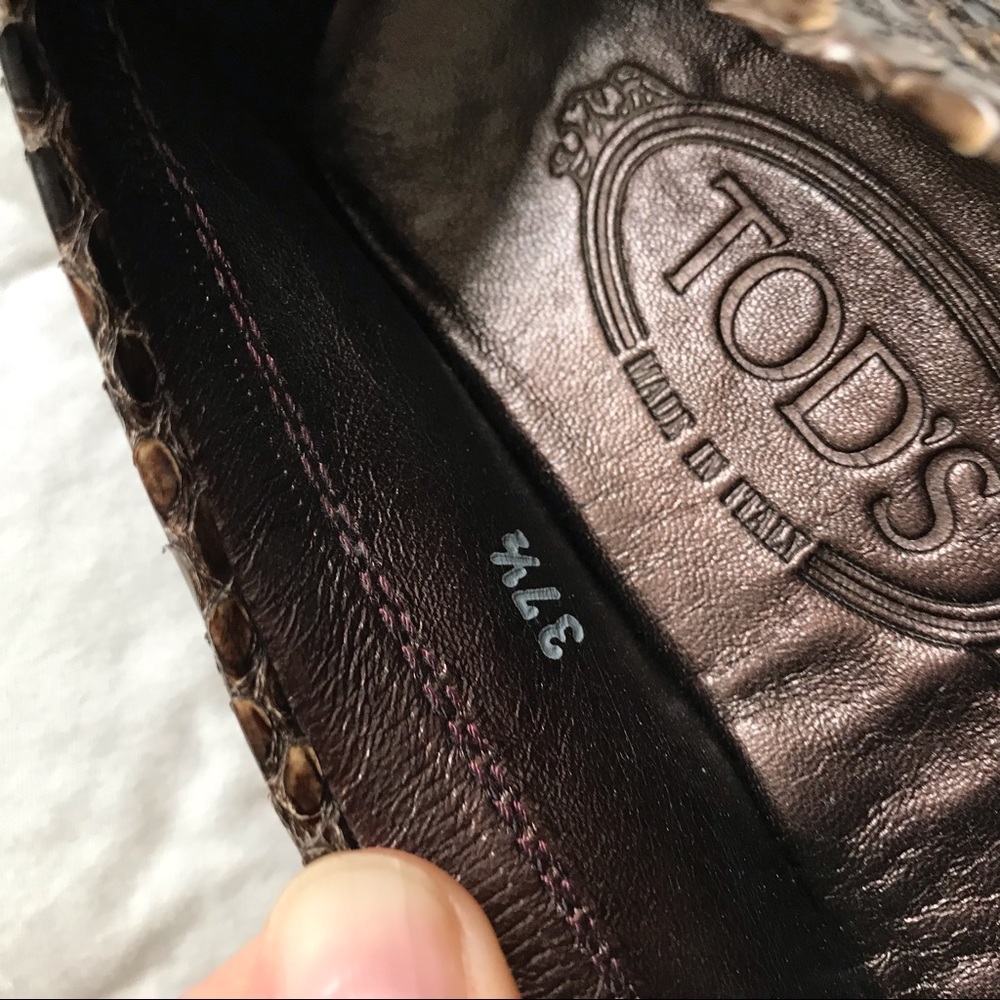 Tod’s Python Gommino - image 5